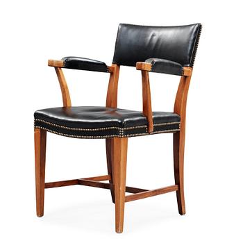 480. A Josef Frank walnut armchair, Svenskt Tenn, model 695.