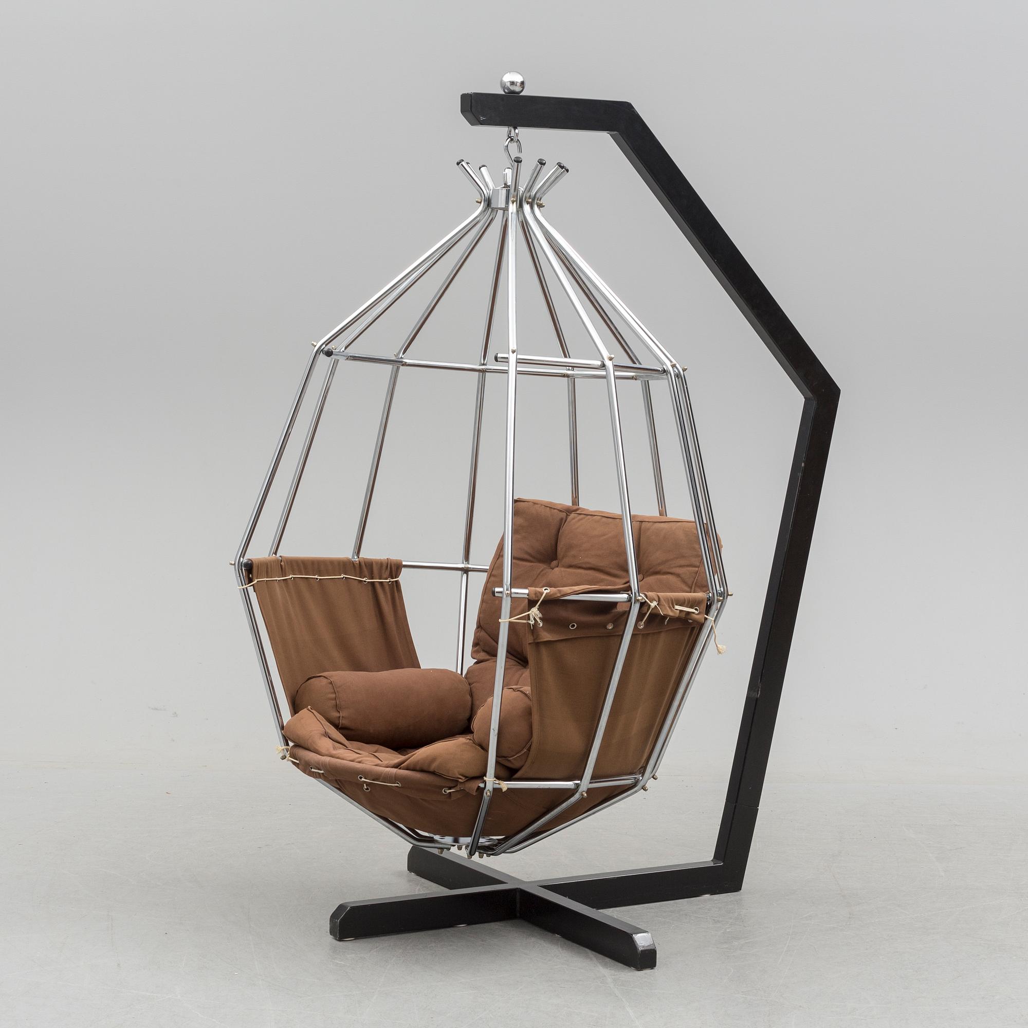 IB ARBERG, fåtölj, "Papegojan", Ibar Design AB, Jönköping, formgiven 1970-71.