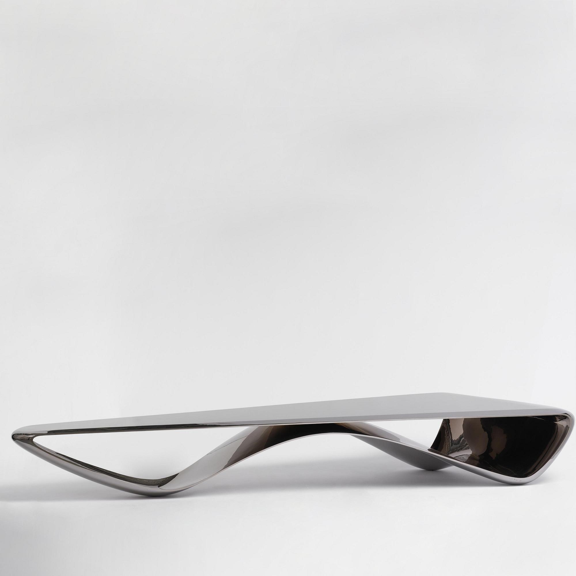 Johan Jonsson, a "Luscious Two" (Black Edition) coffee table/sculpture, ed. 6 + 2 AP, executed 2013-2014.