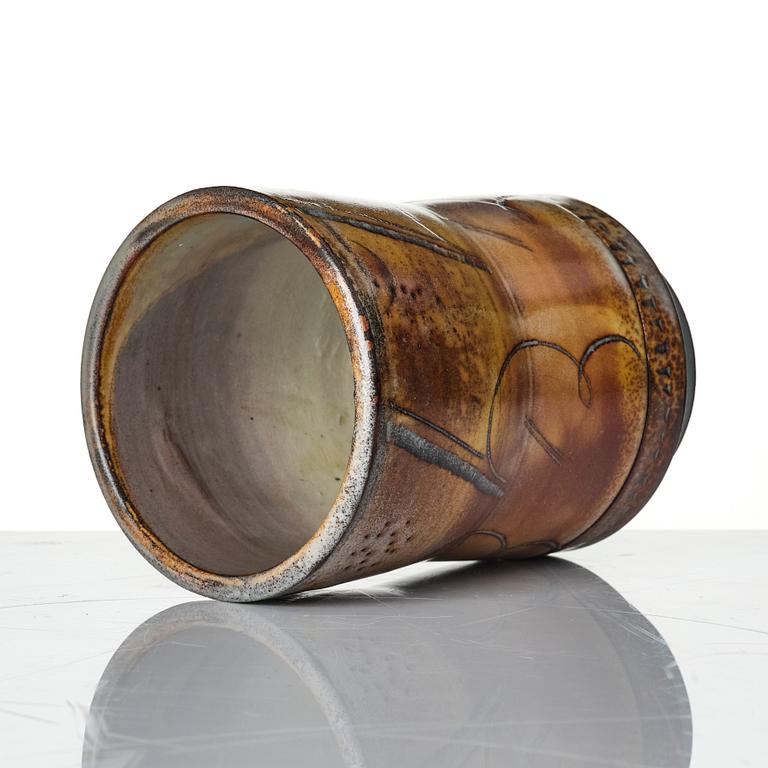 Wilhelm Kåge, a stoneware vase, Gustavsberg 1929.
