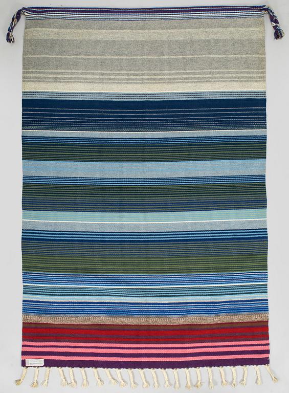 Elsa Montell-Saanio, raanu / seinätekstiili, "Jäämeri". Suomi. Noin 170 x 115 cm.