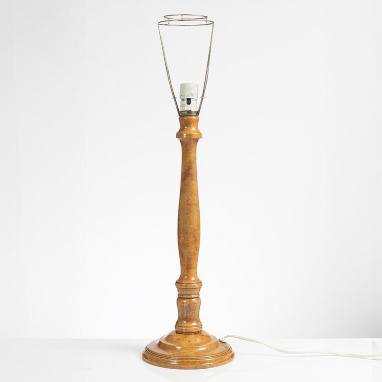 Bordslampa, 1900-talets första hälft.