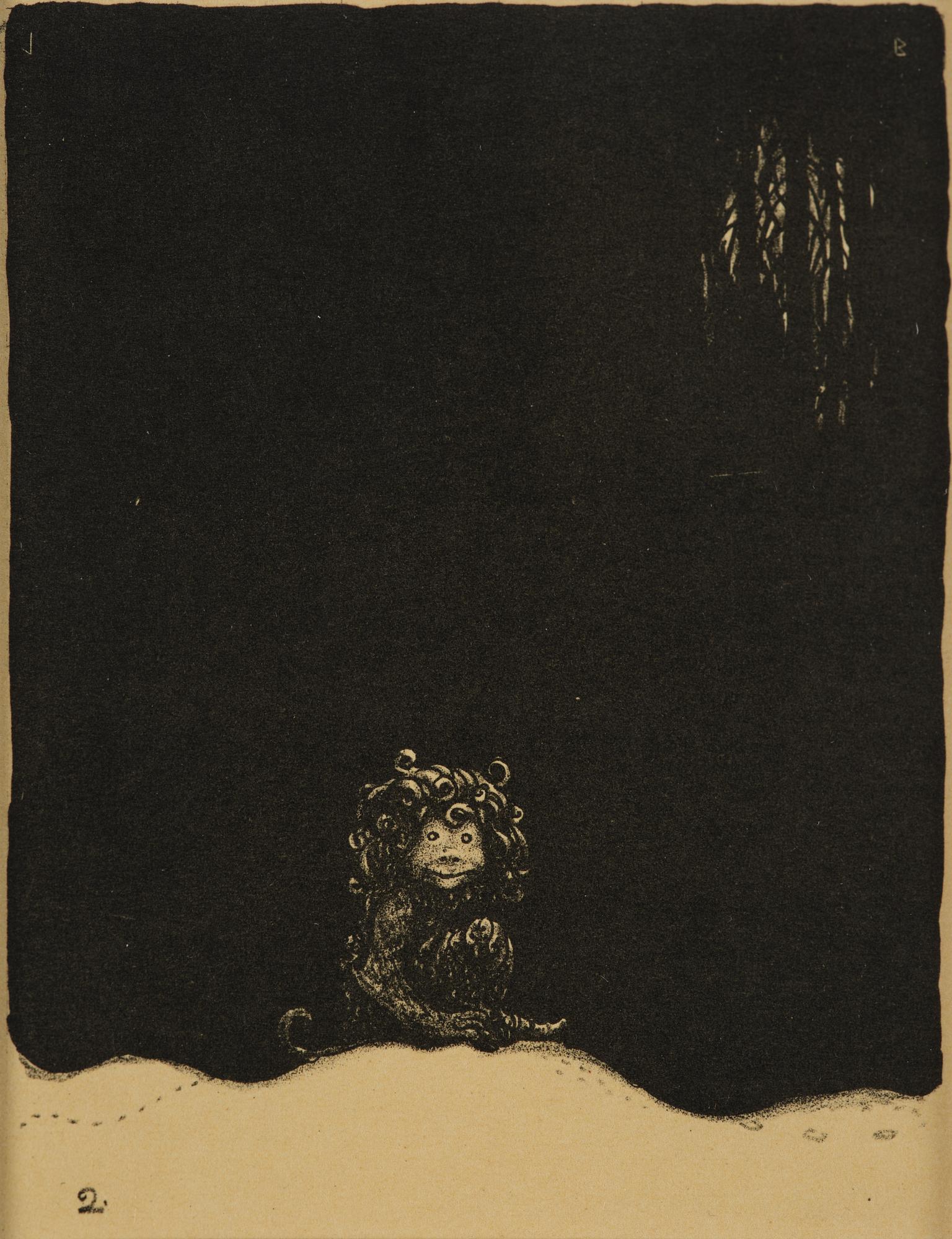 John Bauer, "Troll", de kompletta 10 osignerade litografierna ur sviten.