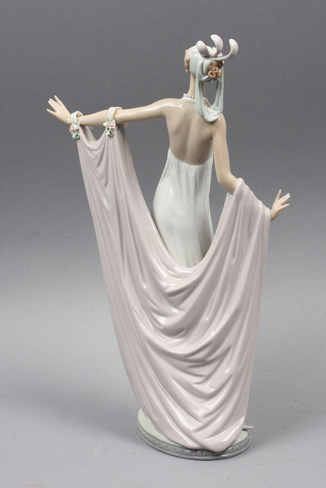 FIGURIN, porslin. Lladro, tillverkningsår 1987-2000.