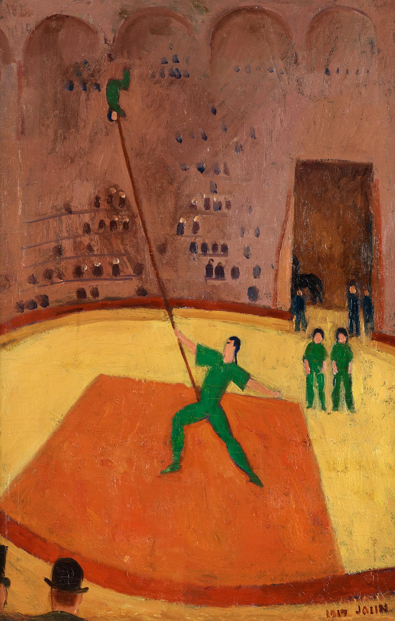 Einar Jolin, In the circus.