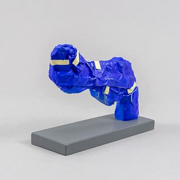 Carl-Fredrik Reuterswärd/ The Non-Violence Project Foundation, a polyresin sculpture 2017, Certificate numbered 13/30.