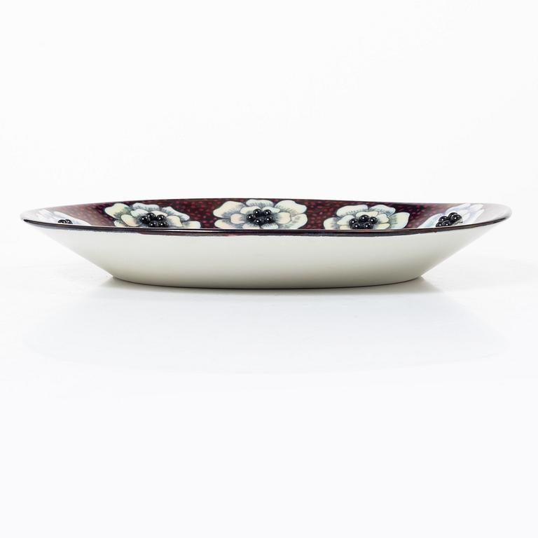 Birger Kaipiainen, Fat, "Fiori", keramik, märkt Birger Kaipiainen, Arabia art made in Finland 1983, 418/2000.