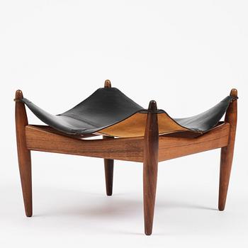 Illum Wikkelsø, a stool, C. F. Christensen, Denmark 1960s.