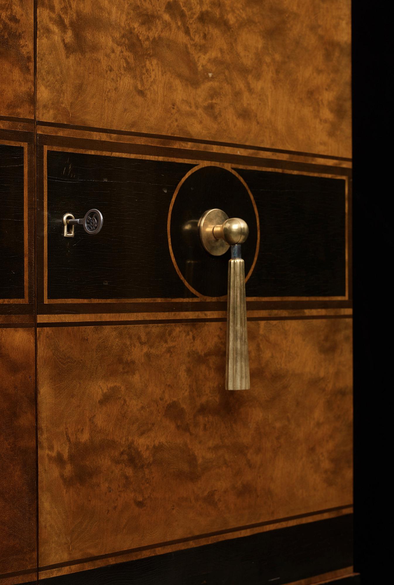 Otto Schulz, a pair of Swedish Grace cabinets for Boet, Gothenburg 1930's.