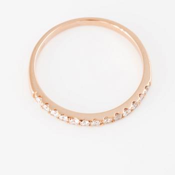 RING, med briljantslipade diamanter ca 0.20 ct.