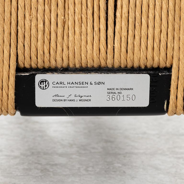 Hans J. Wegner, four CH24/ "Wishbone" chairs, Carl Hansen & Son, Denmark, 21st century.