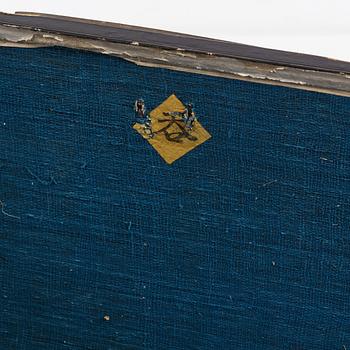 Two Chinese lacquered chests, Qing dynasty, 19th Century.