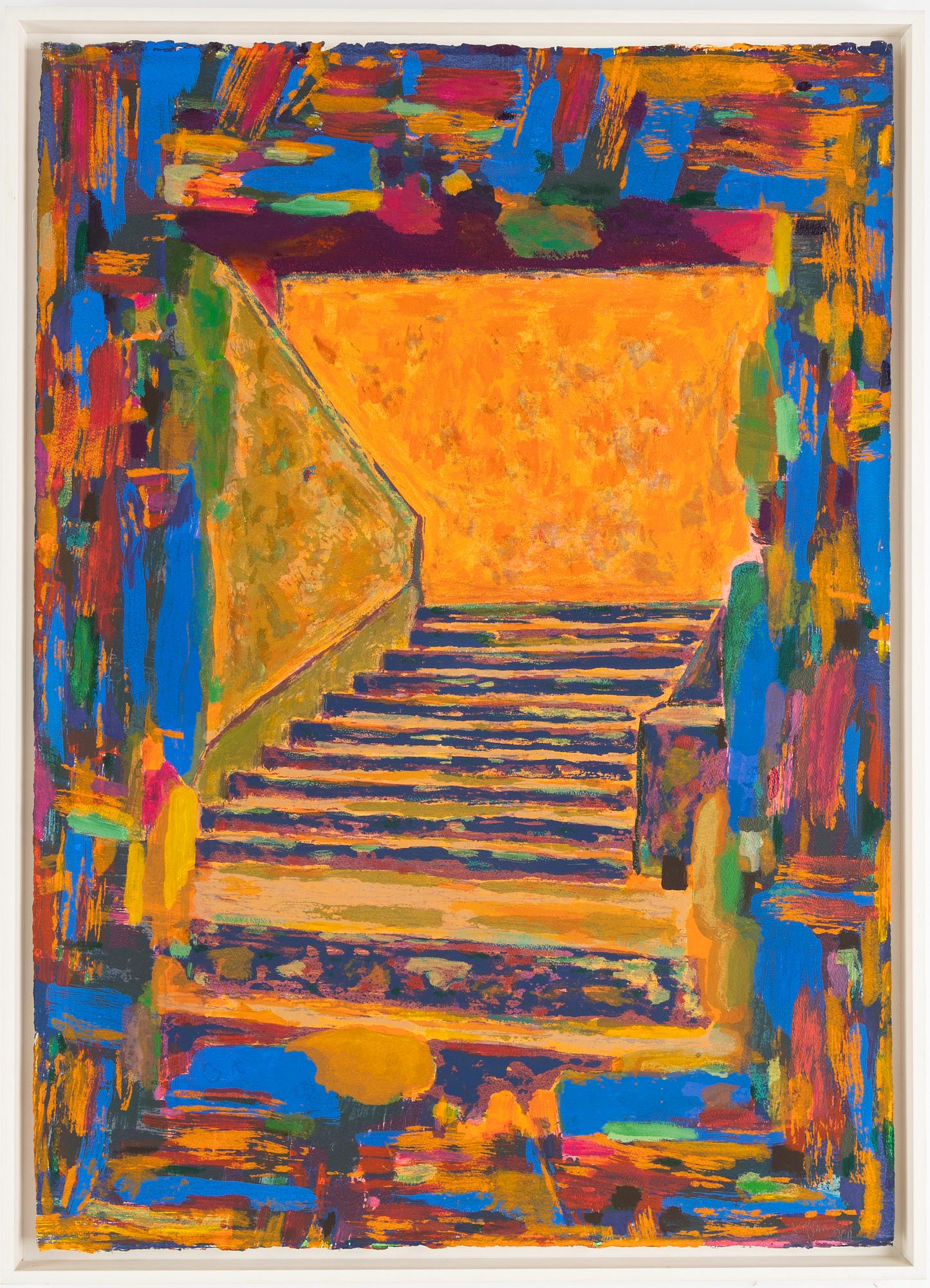 Rolf Hanson, tempera, signerad och daterad 2011.