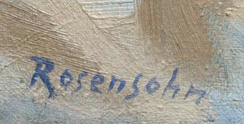 LENNART ROSENSOHN, olja på duk, sign.