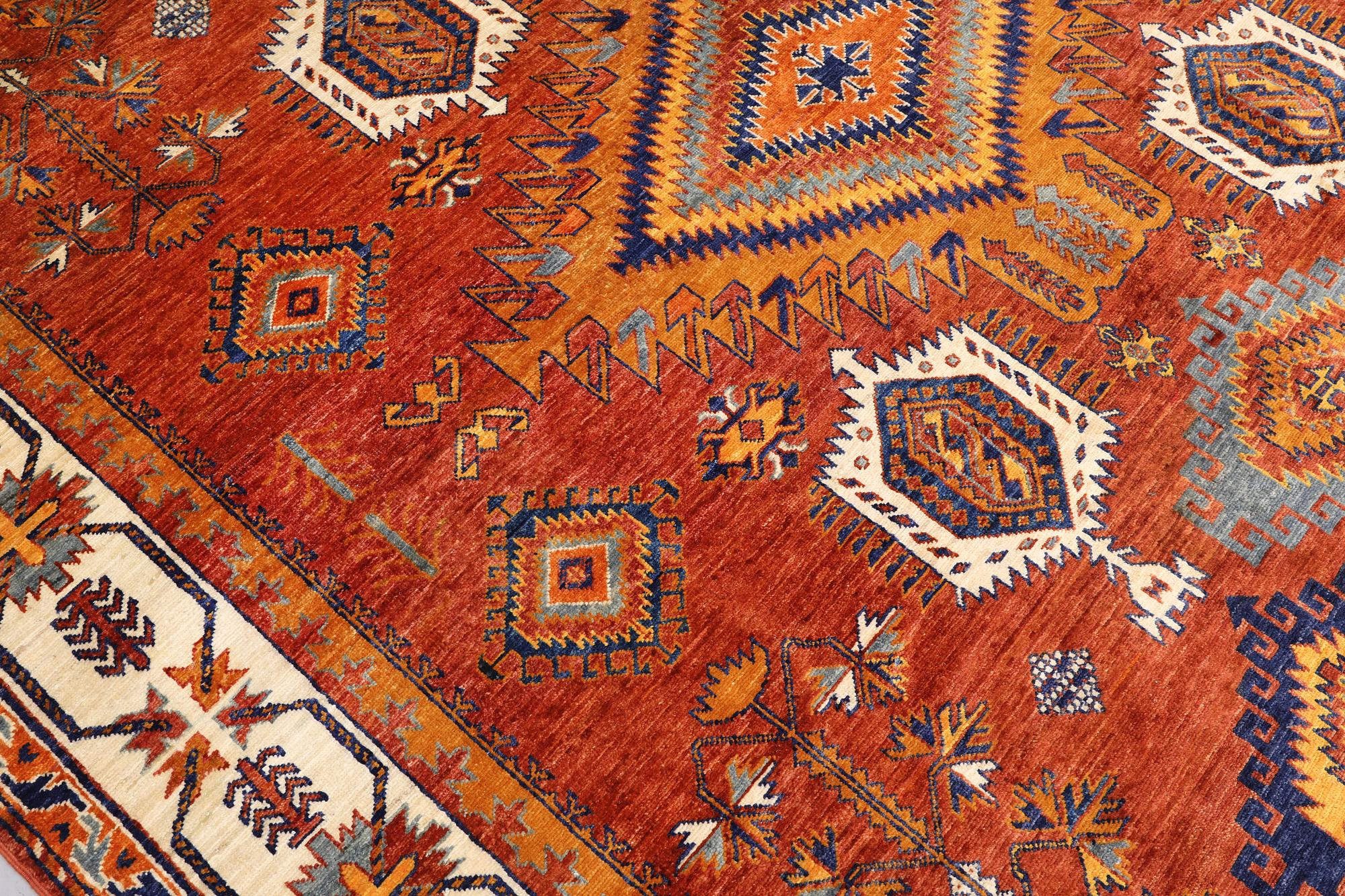 A Ziegler design rug, approx. 296 x 245 cm.