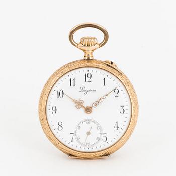 LONGINES, pocket watch, 33,5 mm.