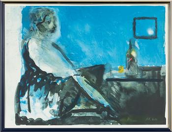 Peter Dahl, At the bar.