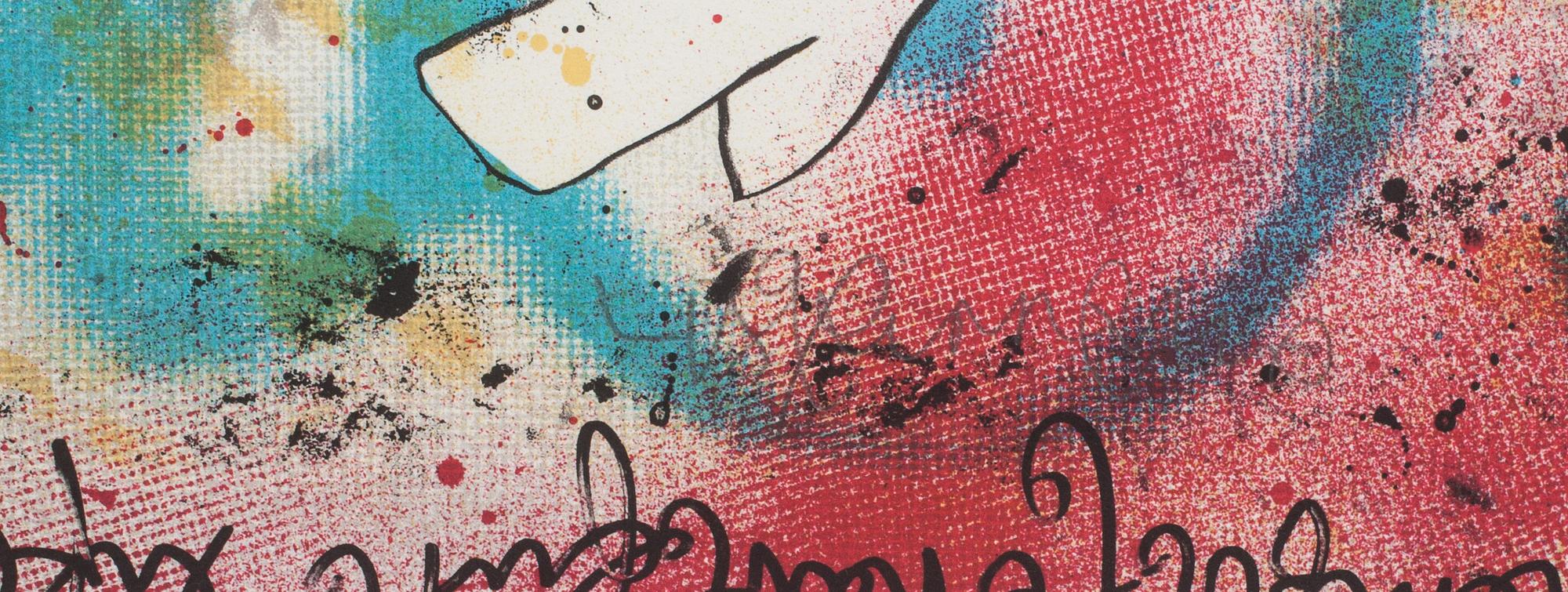 LISA RINNEVUO, färglitografi, signerad och numrerad 21/ 250.