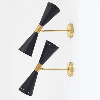 Vägglampor, ett par, "Megafono", Luci Srl, Parma, Italien.