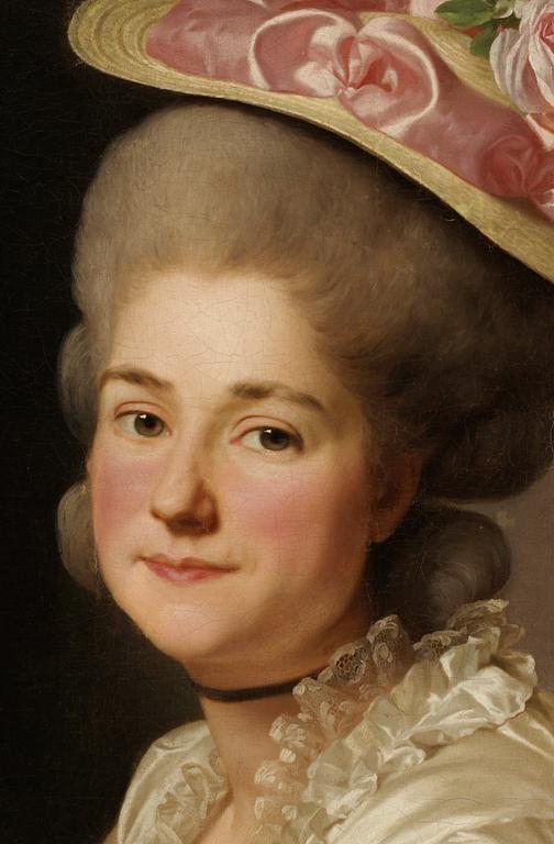 Alexander Roslin, "Marie Emilie Boucher" (född 1740, gift Cuivilliers 1779).