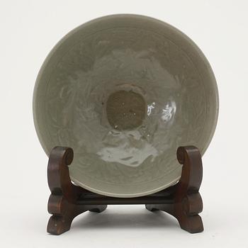 SKÅL, keramik. Korea, sannolikt  Koryo (918-1392).