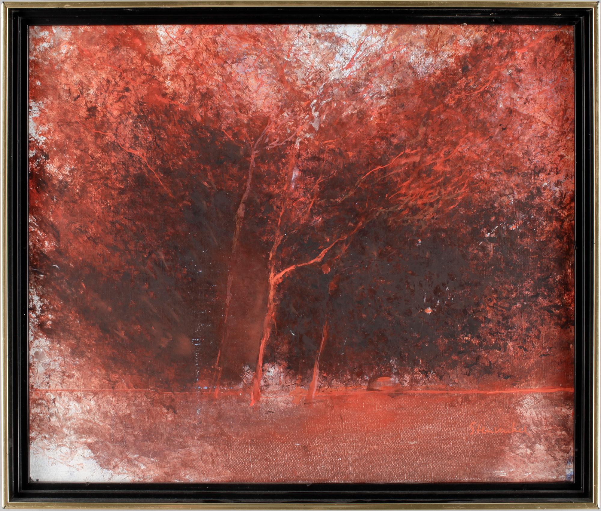 JAN STENVINKEL, olja på duk. Sign.