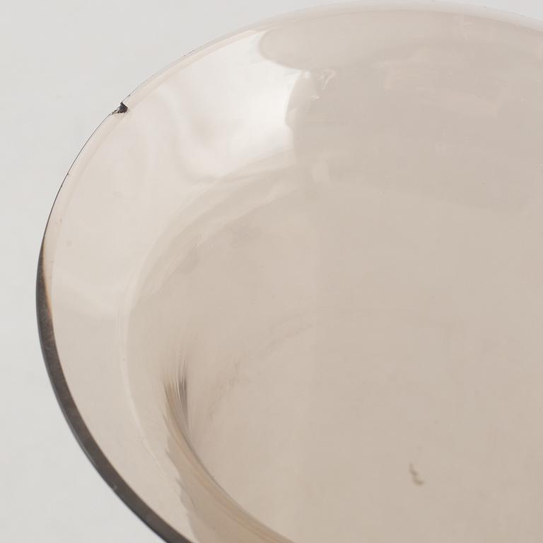 Edward Hald, seven pieces of glass, Sandvik/Orrefors, Sweden.