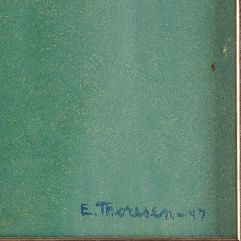 Elsa Thoresen, Surrealist composition.