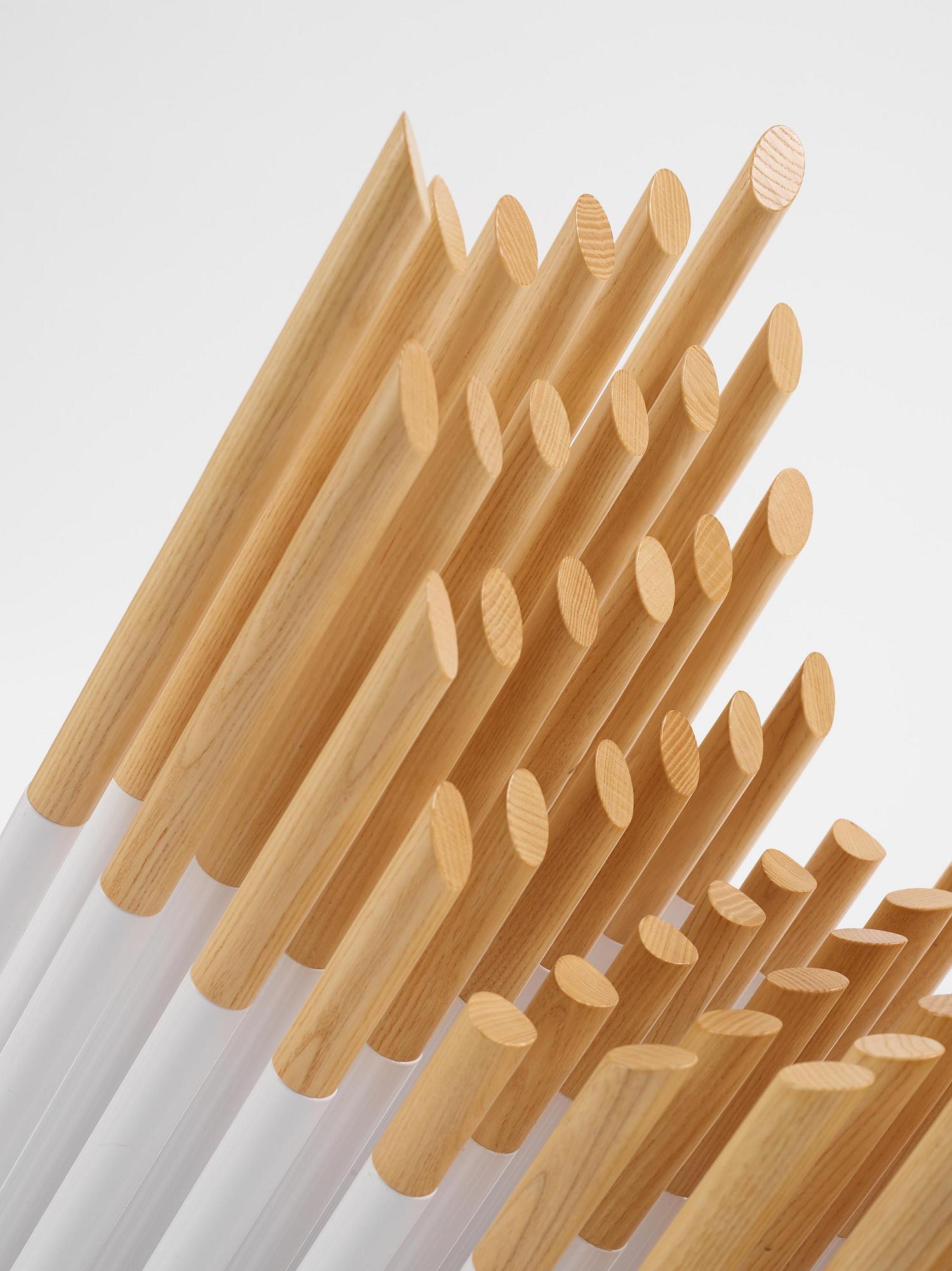 Alexander Lervik, a unique "Spike Chair", Studio Lervik, Stockholm, 2013.
