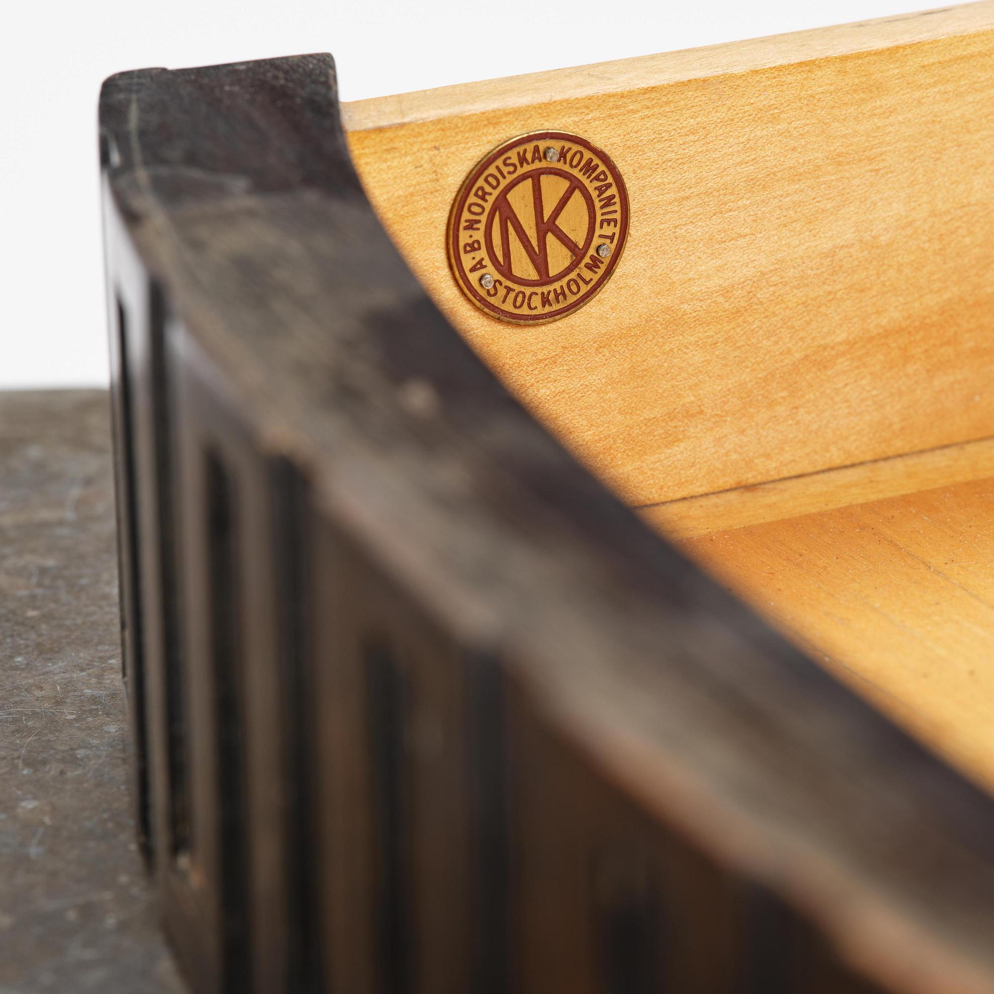 Axel Einar Hjorth, a "Coolidge" console table, Nordiska Kompaniet, 1928.