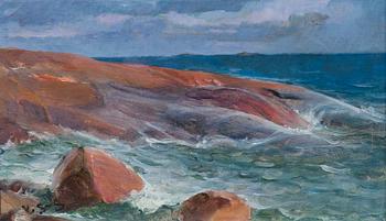 409. Venny Soldan-Brofeldt, CLIFFS IN HANKO.