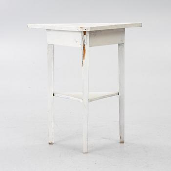 A corner table, 19th century.