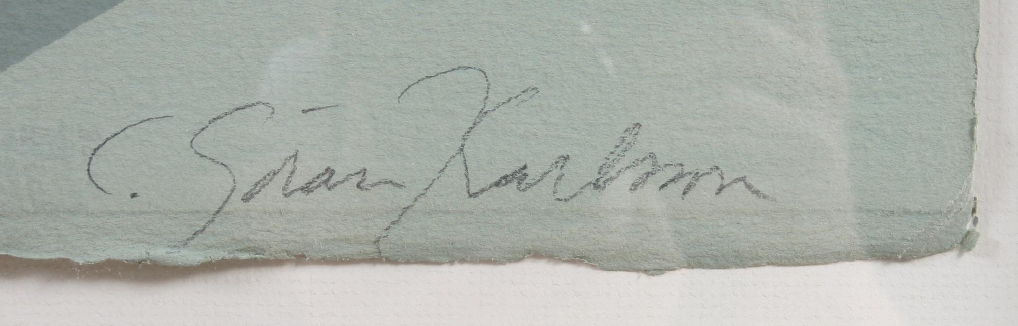 C-G KARLSSON, färglitografi, sign o numr 108/125.