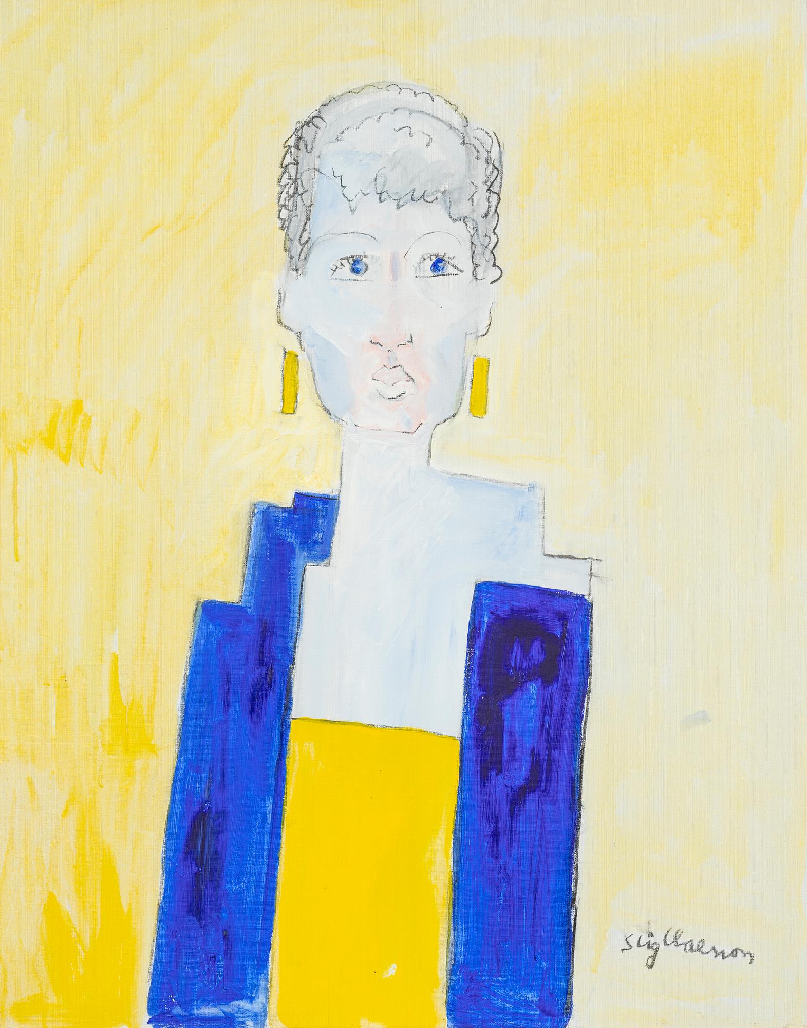 Stig Claesson, oil on canvas, signed.