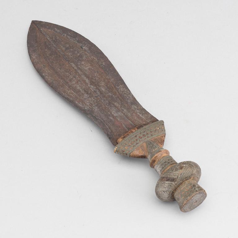 Ceremonial knife, Ikula Kuba, DR Congo.