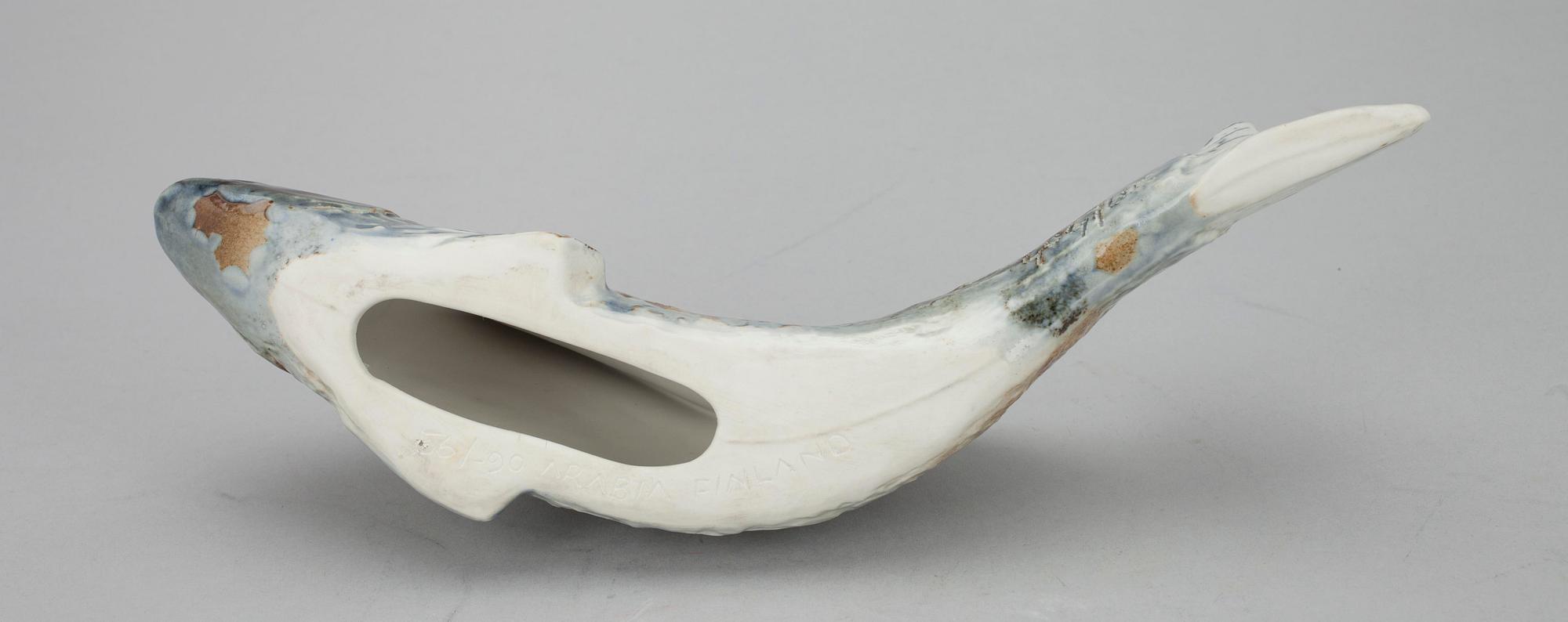 KERAMIKSKULPTUR, Gunvor Olin-Grönqvist, numr. 56/-90, Arabia Finland 1990.