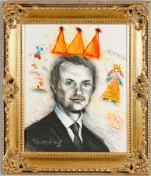 Lasse Åberg · LASSE ÅBERG, färglitografi, sign, numr 15/75.