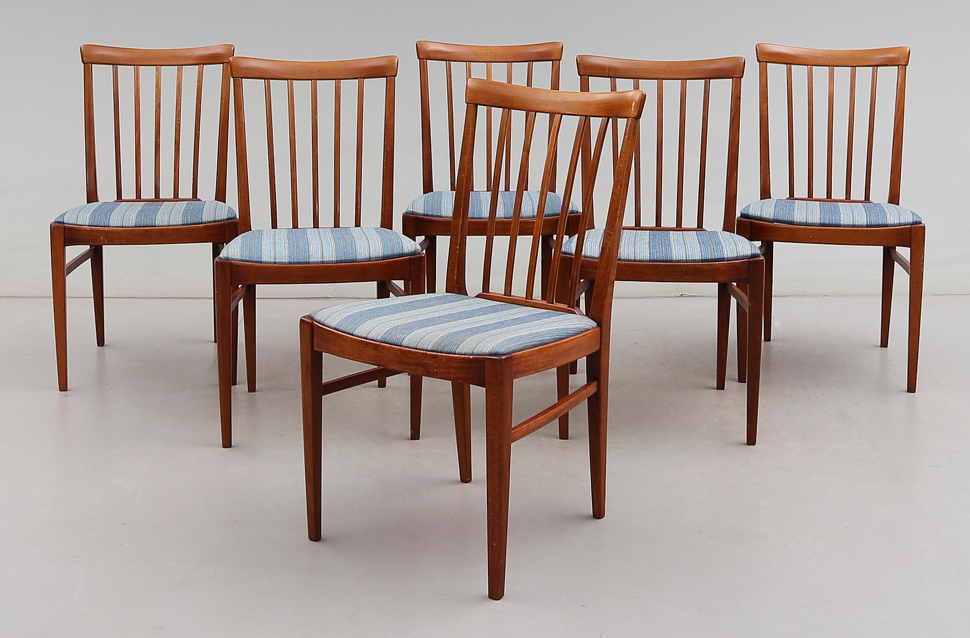 MATSALSMÖBEL, 7 delar, "Herrgården", Carl Malmsten, Bodafors, 1950-tal.