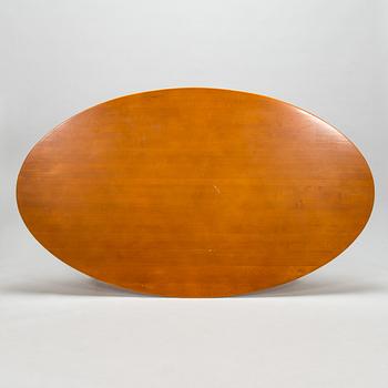 Kimmo Varjoranta, a 9-piece 'Kaiku' dining set retailer  Sope Kaluste. In production 1985-1995.