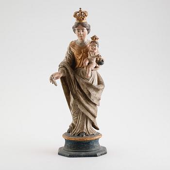 SKULPTUR, sannolikt nordeuropa, 1800-tal eller äldre.
