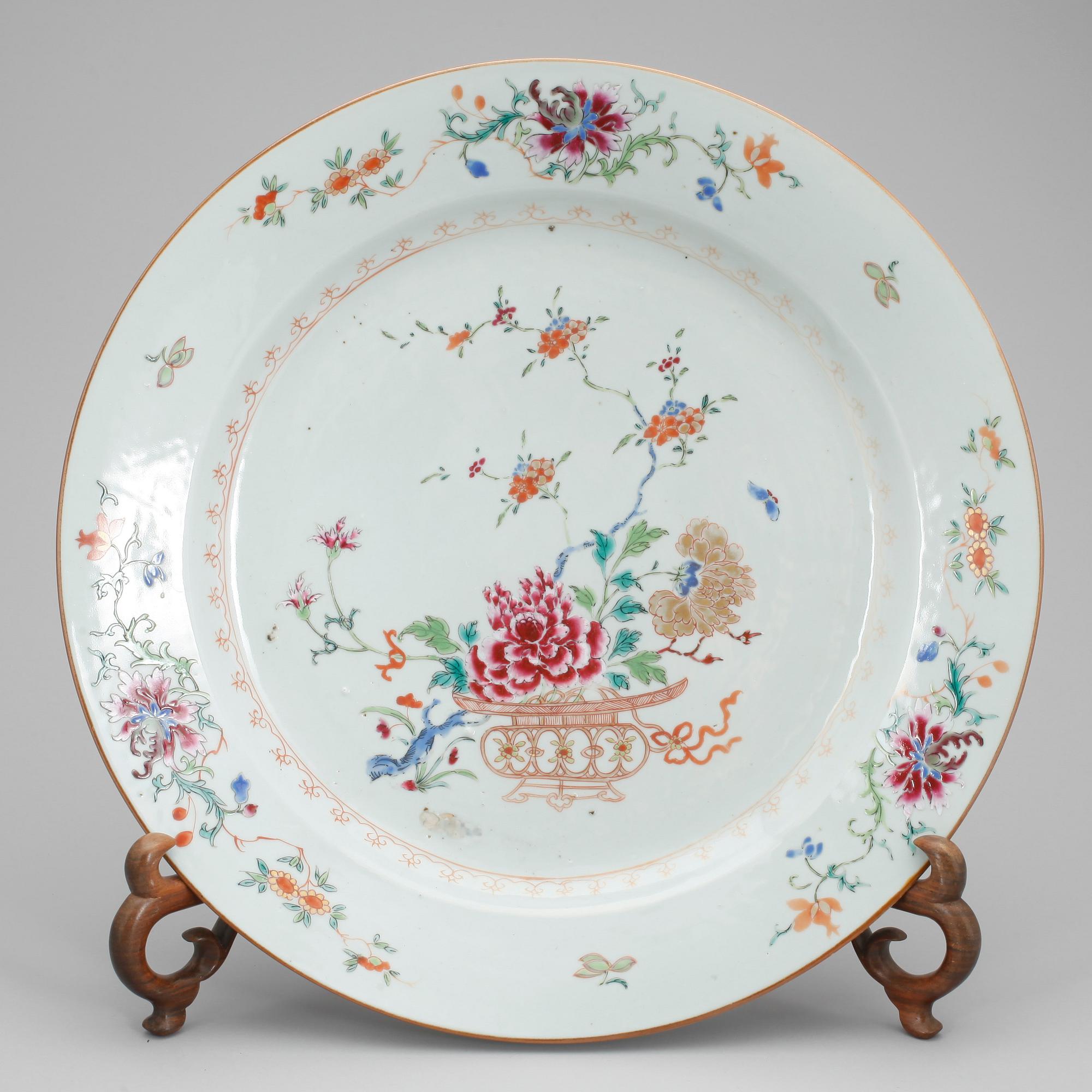 FAT, porslin, Qianlong, Kina, 1700-tal.