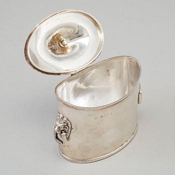 SOCKERSKRIN, silver, William Aitken, Birmingham, England, 1910.