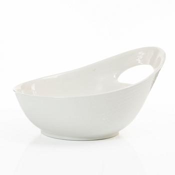 Hertha Bengtson, service, 13 pieces of stoneware. "Blue Fire", Rörstrand.