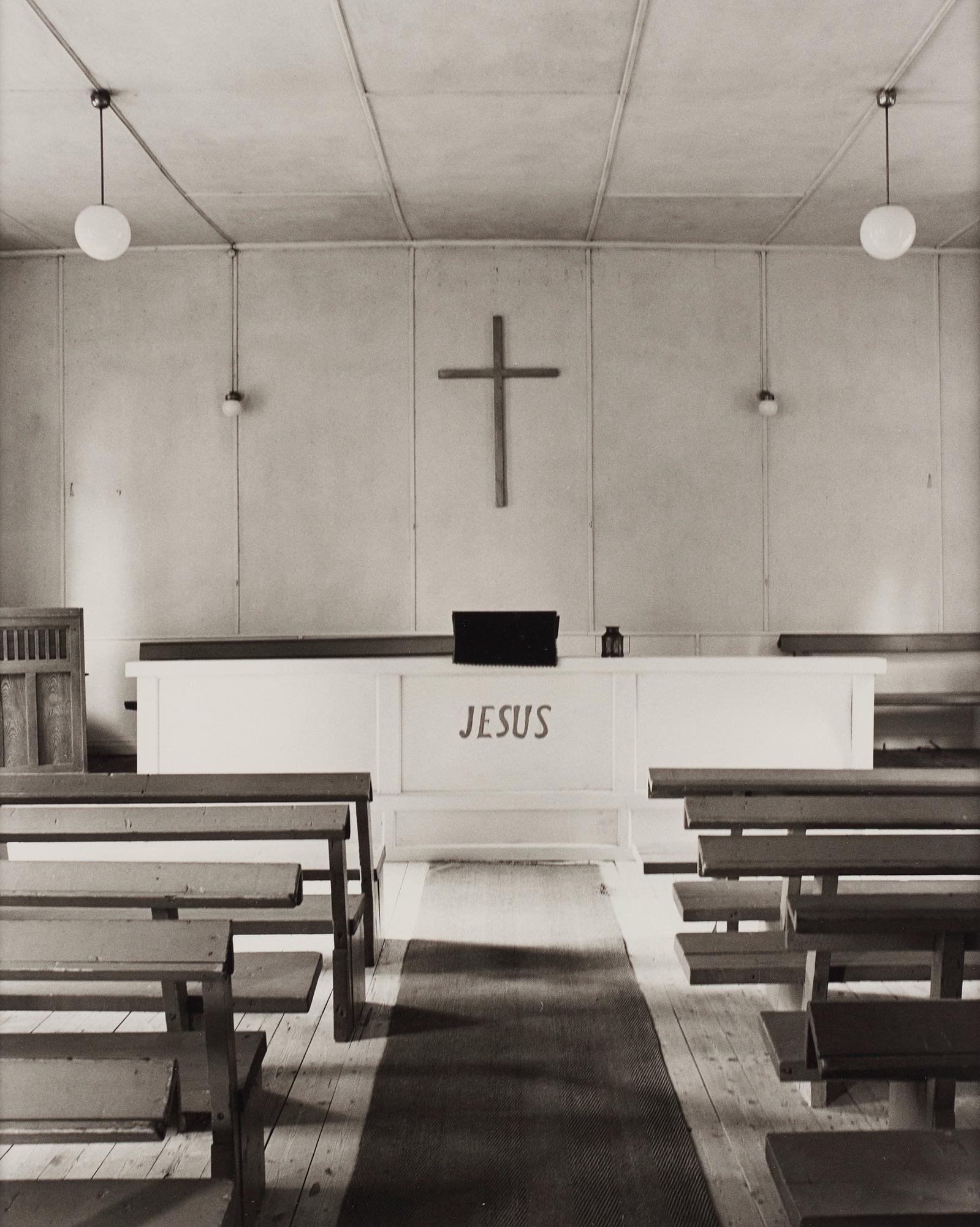 Sune Jonsson, "Elimkapellet i Vinliden, Lycksele", 1994.