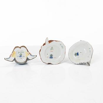 A group of six Danish porcelain figures, Carl Martin-Mansen for Royal Copenhagen, 20th century.