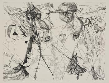 Ernst Iosipovitch Neizvestny, Untitled from: "Hommage aux Prix Nobel" (The Nobel Prize Portfolio).