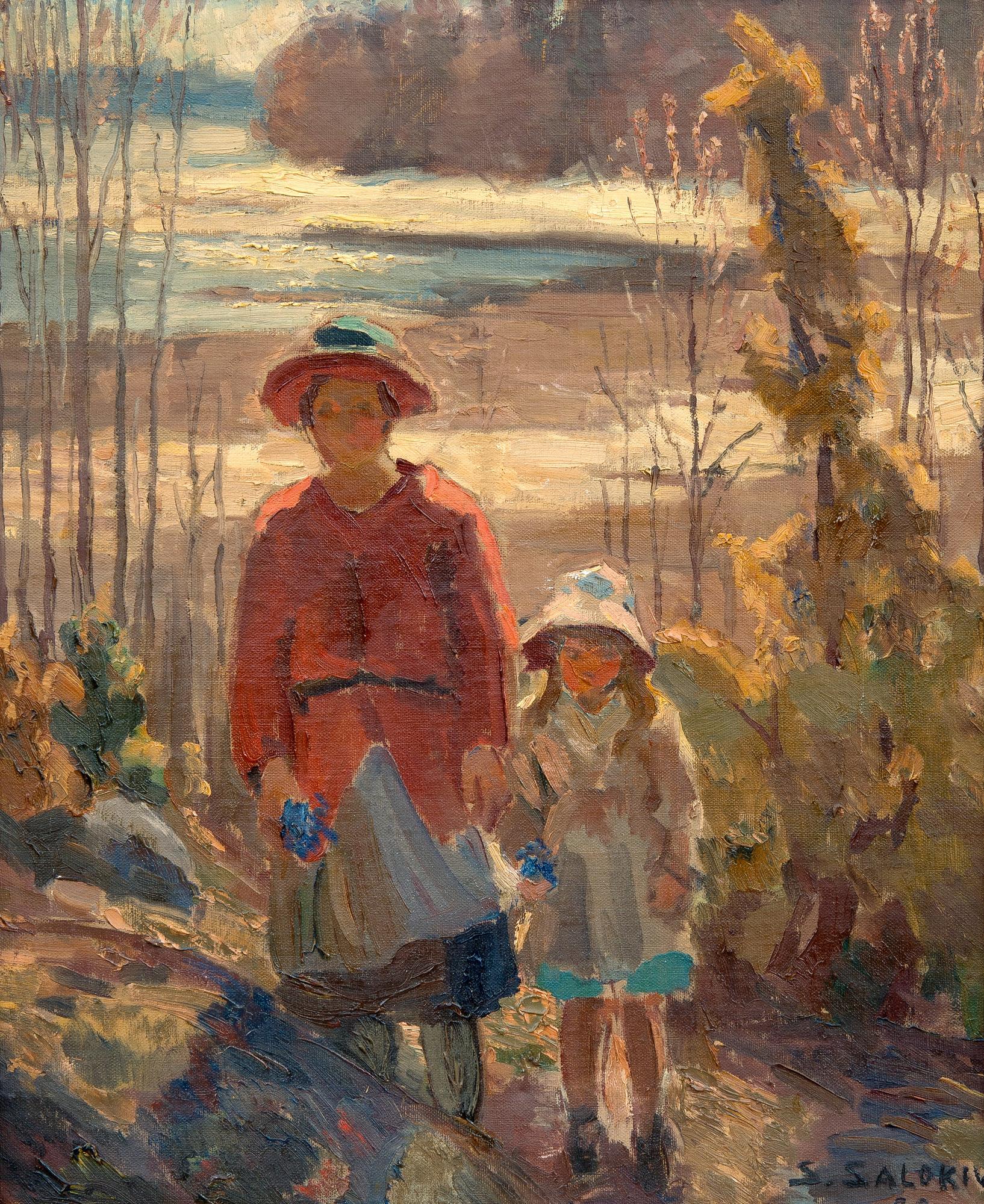 Santeri Salokivi, MOR OCH BARN.