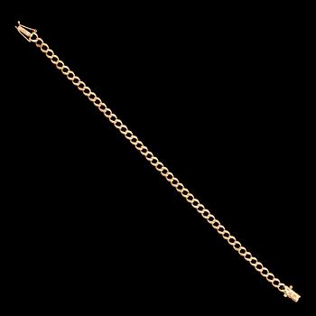 ARMBAND, 18 k guld. Vikt 6 g.