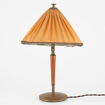 Harald Notini, bordslampa, modell "6931", Arvid Böhlmarks Lampfabrik, 1920-30-tal.