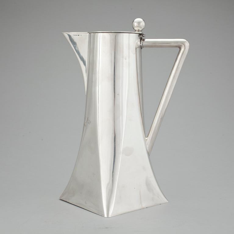 KANNA, silver K ANDERSSON, Stockholm 1907.  Total vikt 1472 gr.